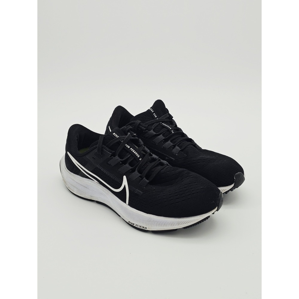 Size 7 - Nike Air Zoom Pegasus 38 Black White W